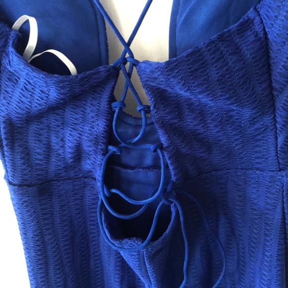 Shein Vcay blue summery dress size small with new tags - Picture 11 of 11